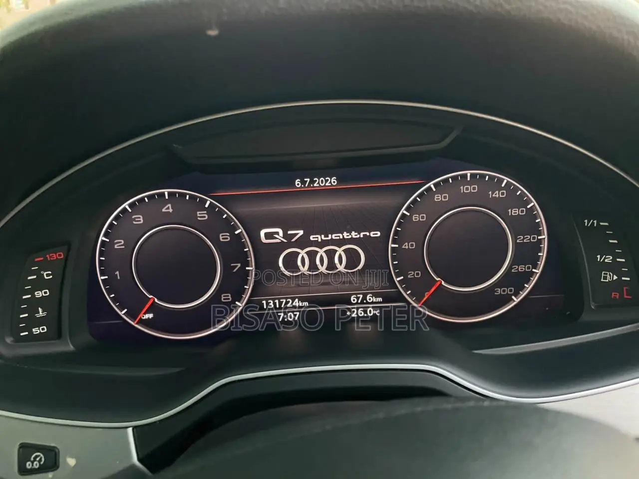 Audi Q7 2018 Gold