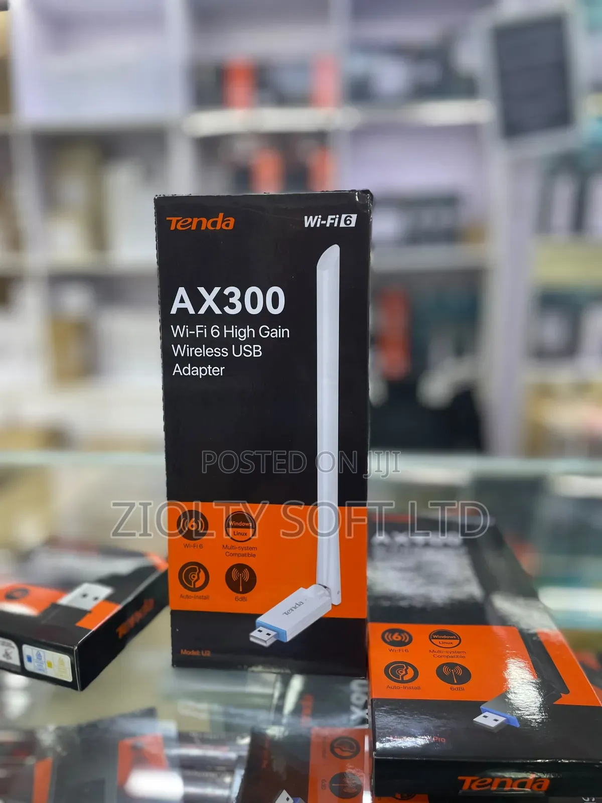 Tenda Wireless Wifi 6 Usb Adapter- U2