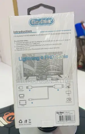 Go-Des Lightning Cable Plug E and Play