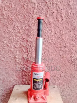 10 Tonne Hydraulic Jack + Wheel Spanner 41