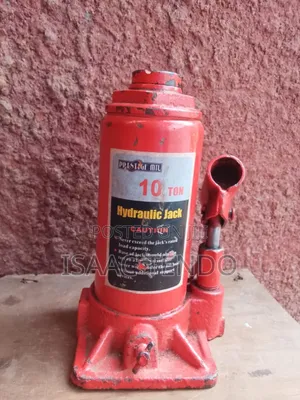 10 Tonne Hydraulic Jack + Wheel Spanner 41