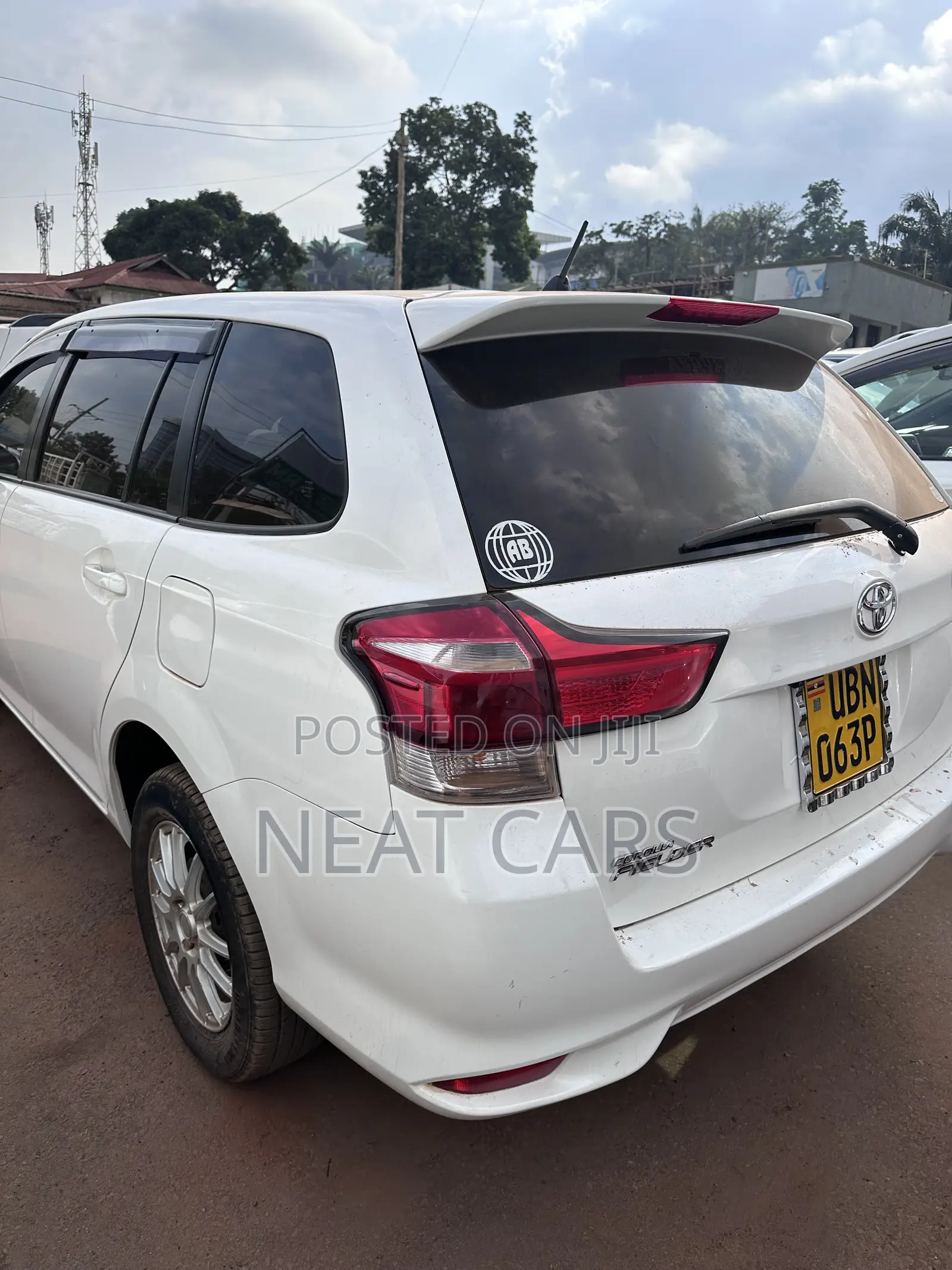 Toyota Corolla Fielder 2012 White