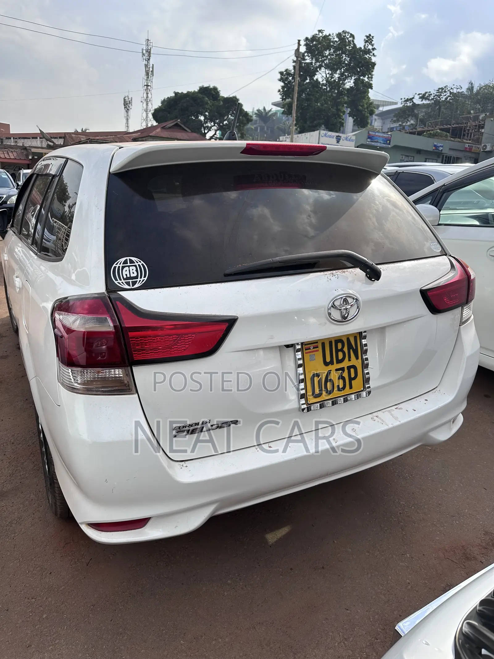 Toyota Corolla Fielder 2012 White
