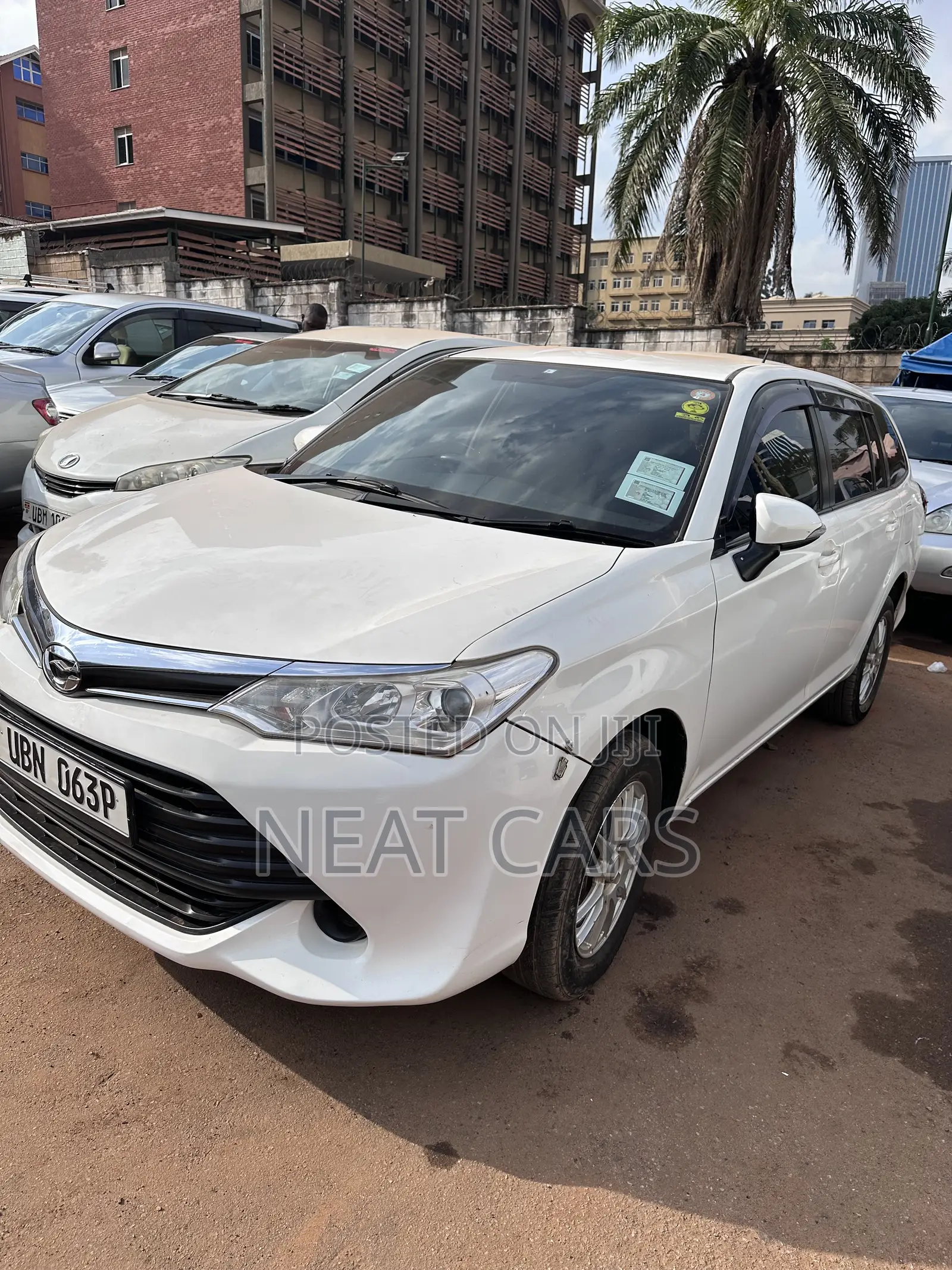 Toyota Corolla Fielder 2012 White
