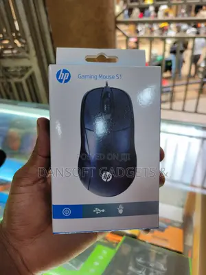 Hp Gaming Mouse S1 – High-Precision Wired Optical Mouse
