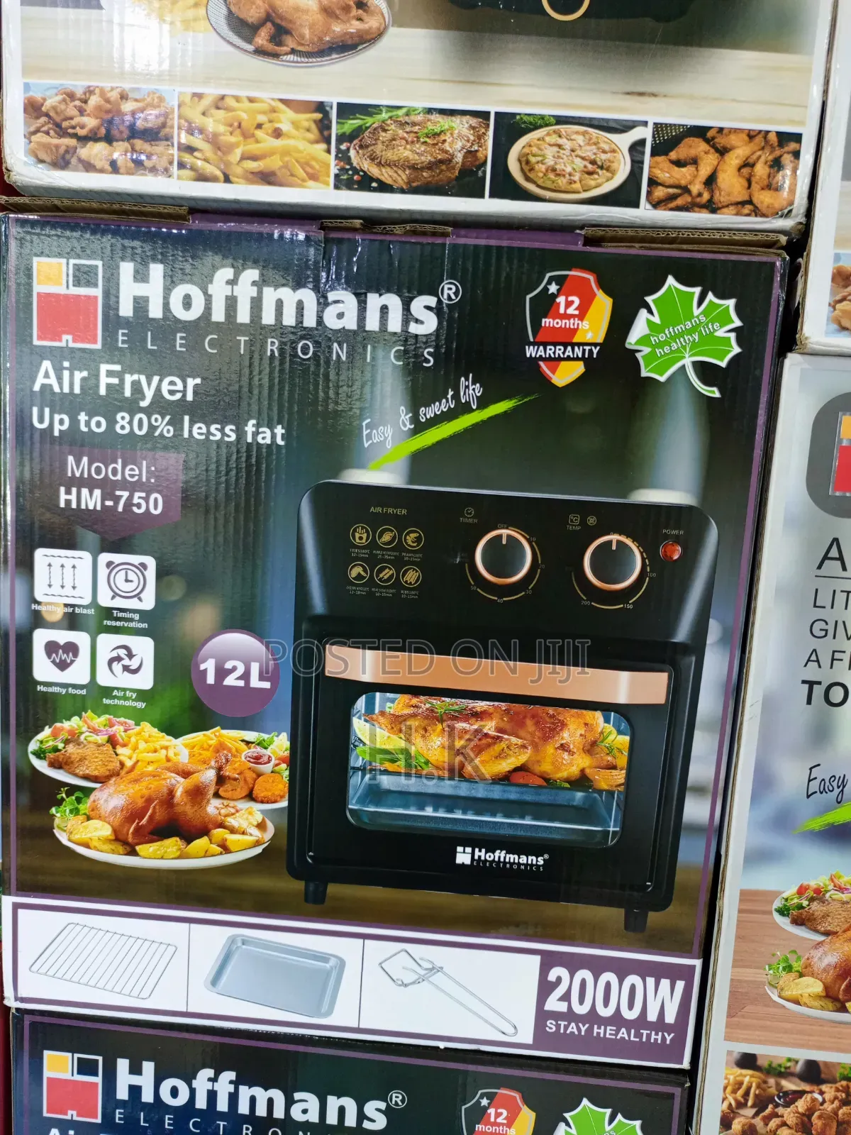 Hoffmans Electronics Air Fryer, Model Hm-750.