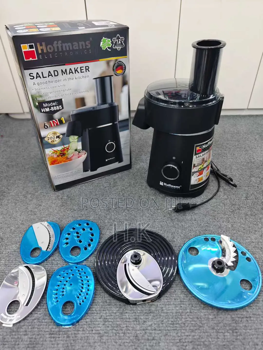 Hoffmans 6 in 1 Electric Salad Maker 200w