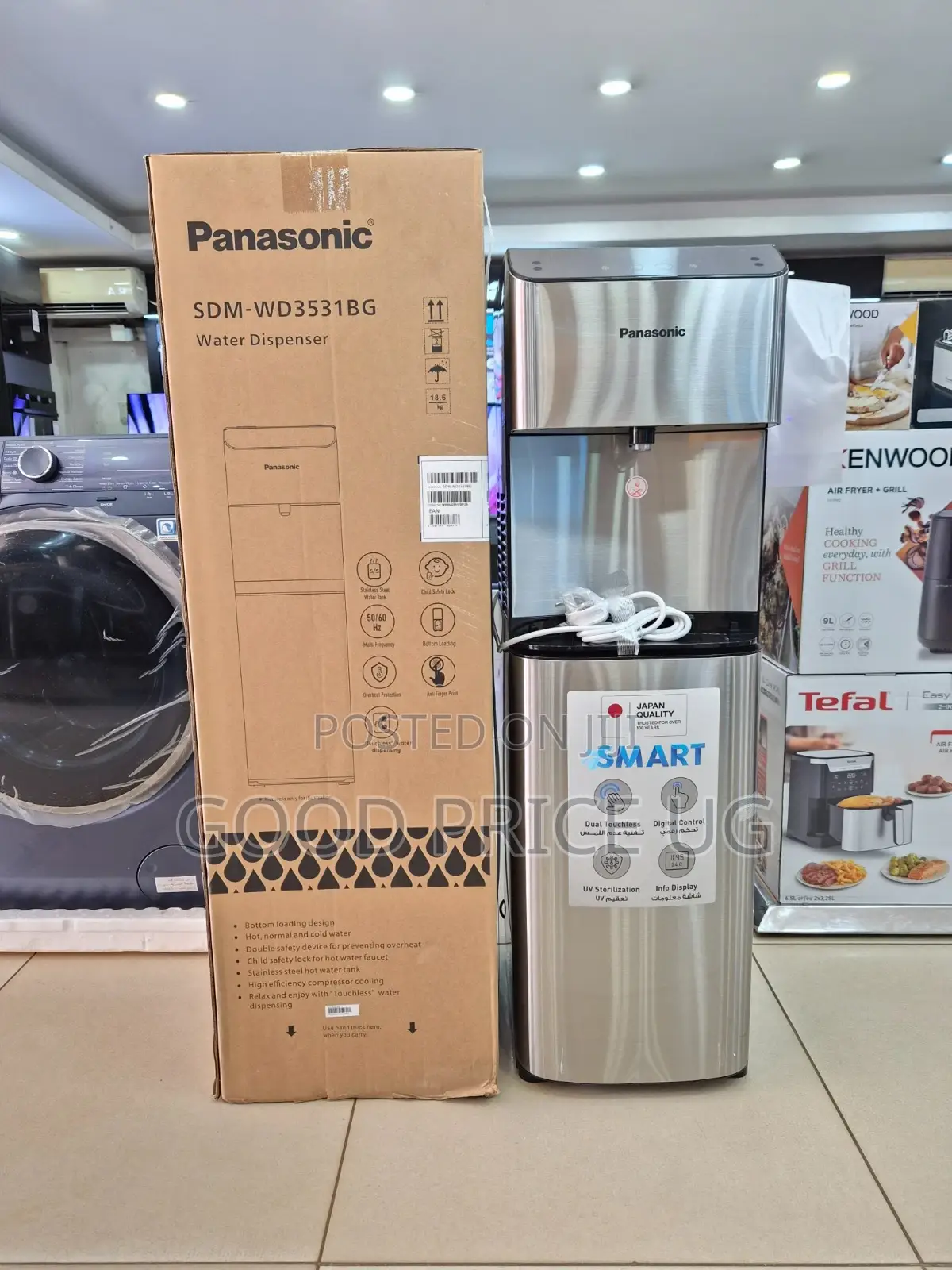 Panasonic SDM-Wd3531bg Bottom-Loading Water Dispenser