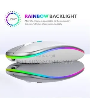 Wireless Rechargeable Mouse With Bluetooth and Reciever for All