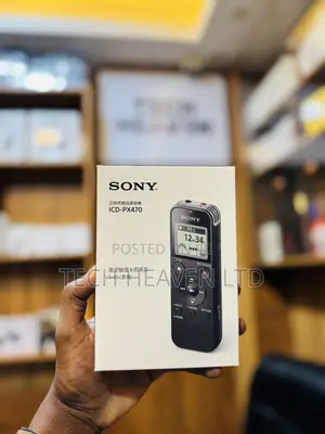 Sony Icd-Px470 Stereo Digital Voice Recorder With Built-in Usb