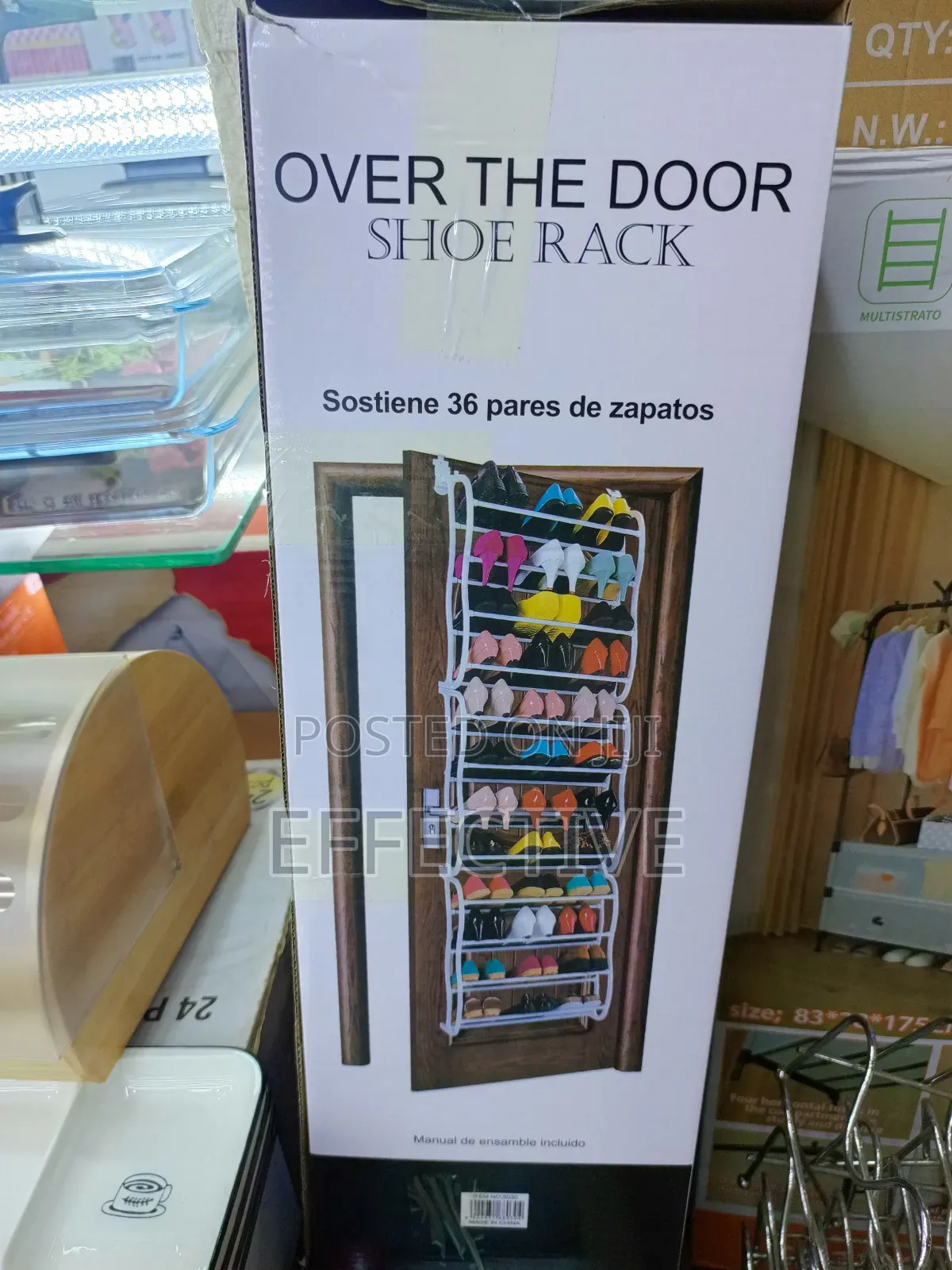 Over the Door Shoe Rack.
