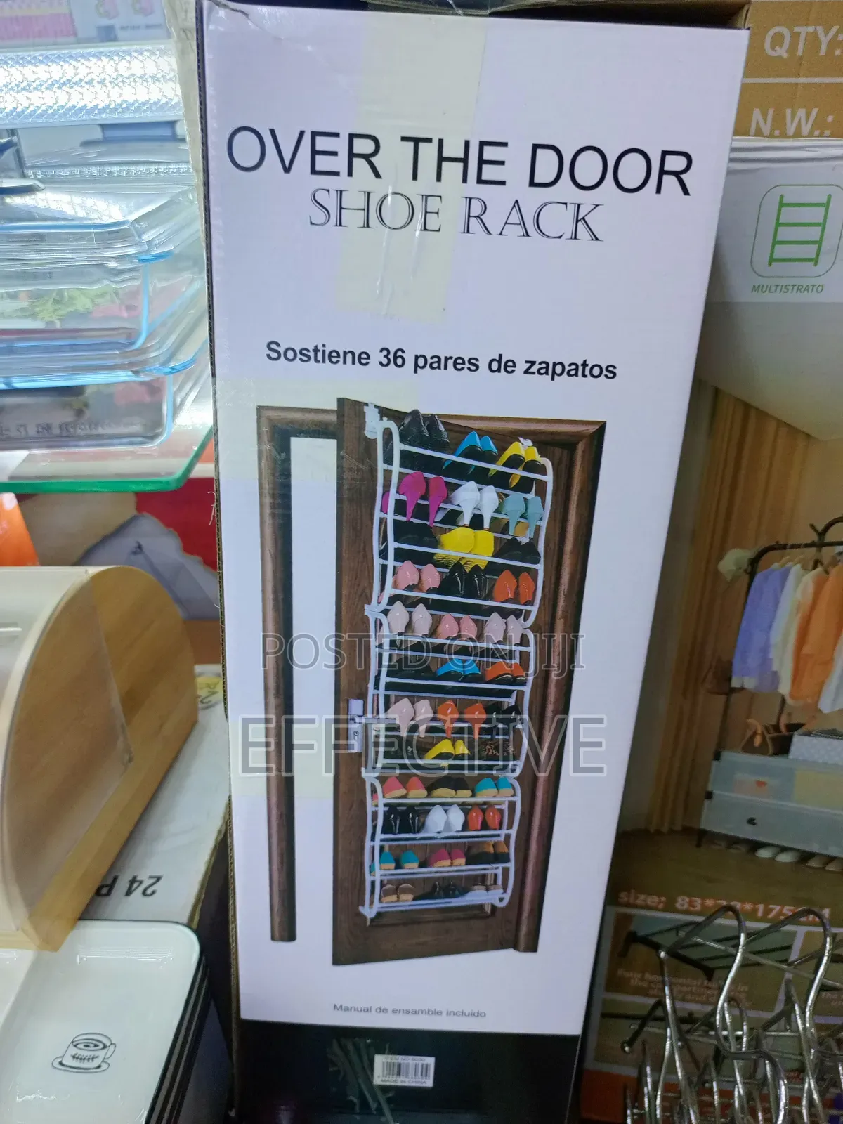 Over the Door Shoe Rack.