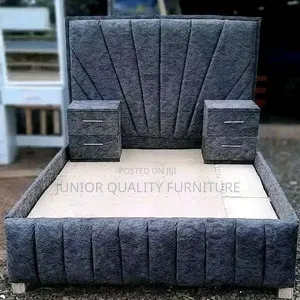 5*6 Dark Gray Bed
