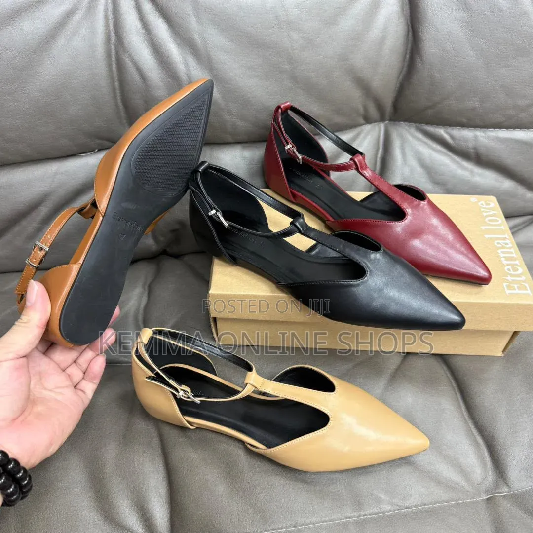 T-Strap Slip-Ons and Pumps