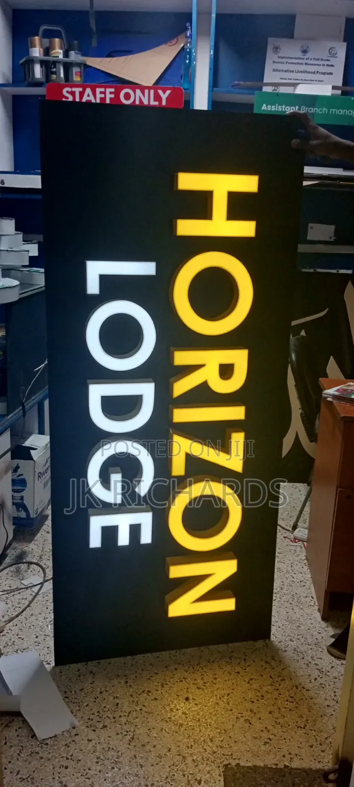 Lighting Signage