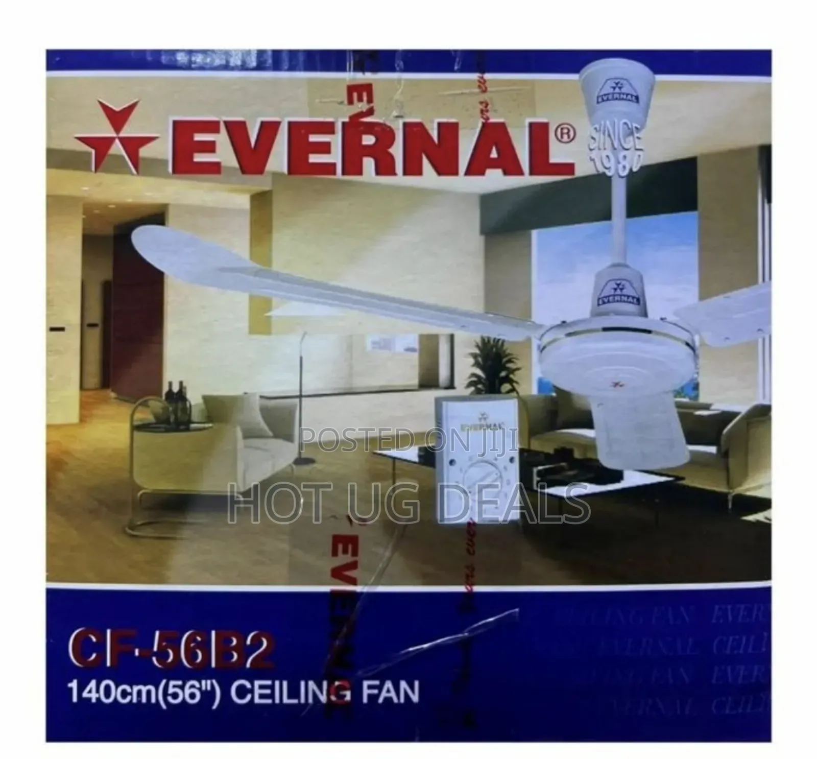 Evernal 3 Blade 5-Speed Ceiling Fan