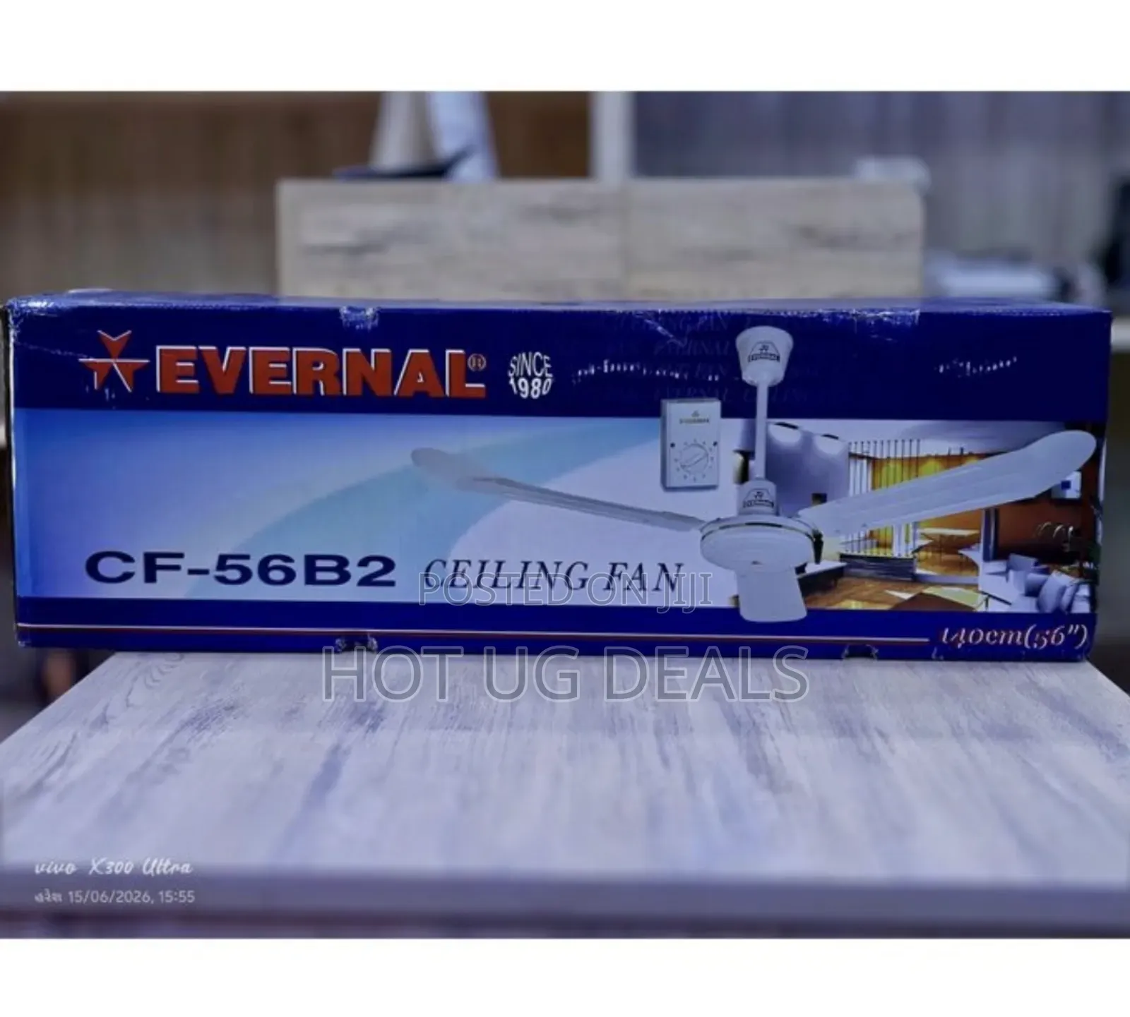 Evernal 3 Blade 5-Speed Ceiling Fan