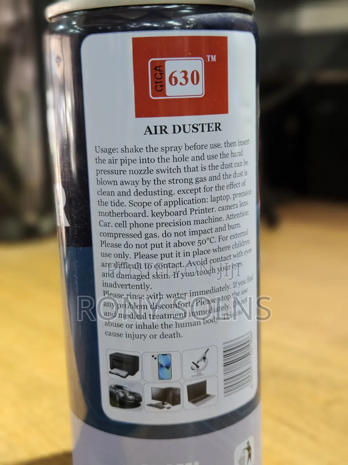 Air Duster for Laptops, Keyboards and Cameras