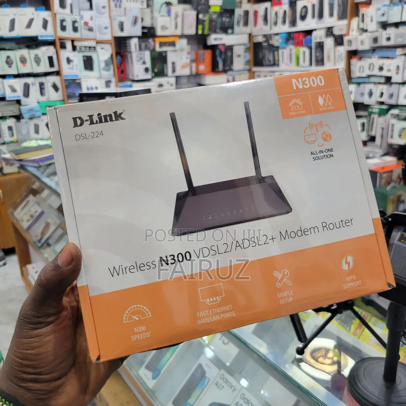 D-Link Wireless N300 Wifi and Modem