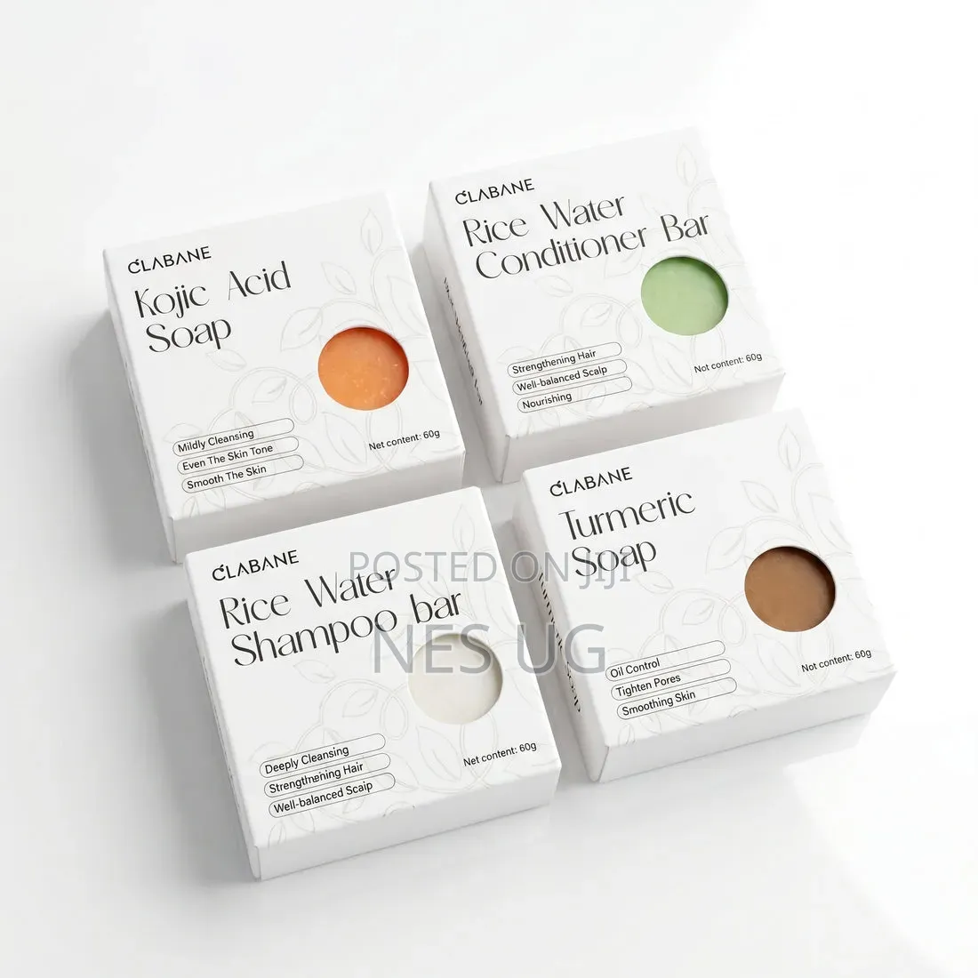 Clabane Premium Signature Soap Collection - 4pcs