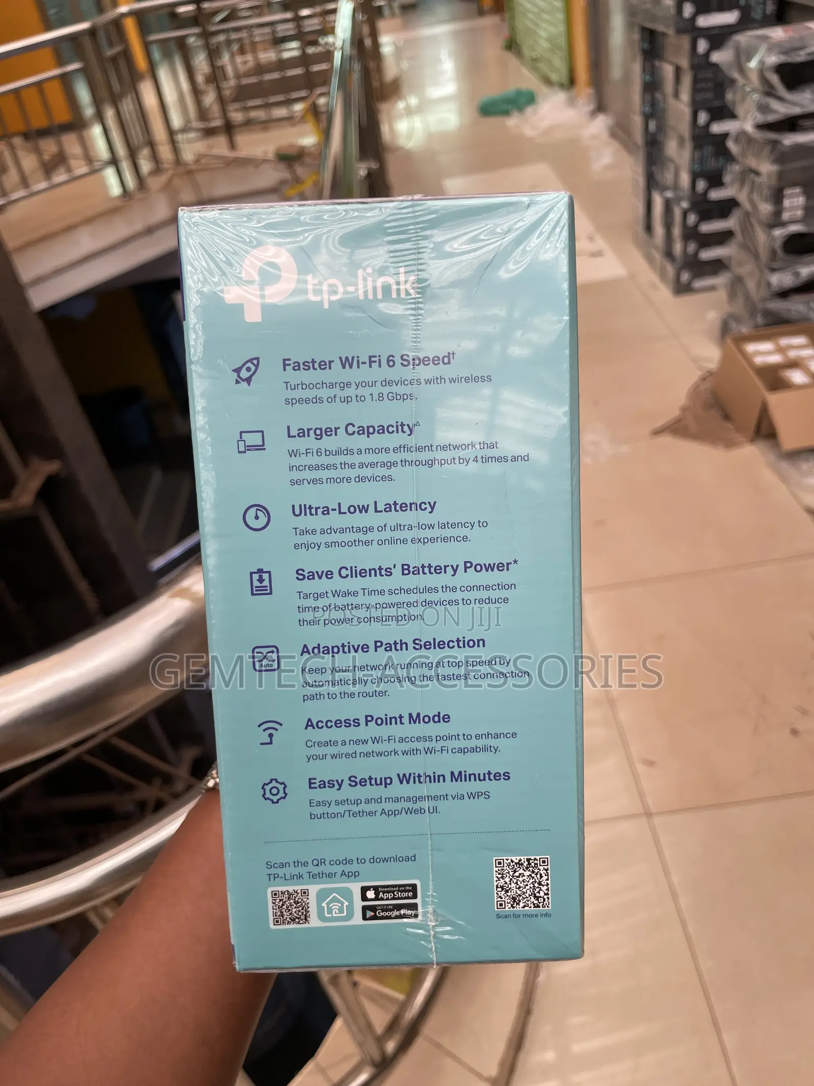 Tp-Link Re605x Ax1800 Wi-Fi 6 Range Extender.