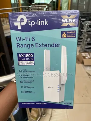 Tp-Link Re605x Ax1800 Wi-Fi 6 Range Extender.