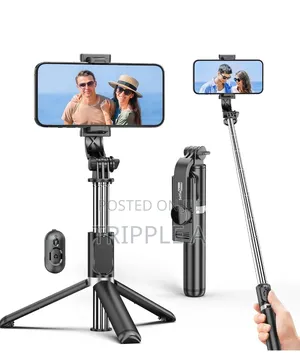 Multifunction Wireless Tripod Stand Selfie Stick