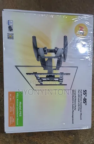 Very Strong Full Motion Wall Mount With 85" Tv Load Limit