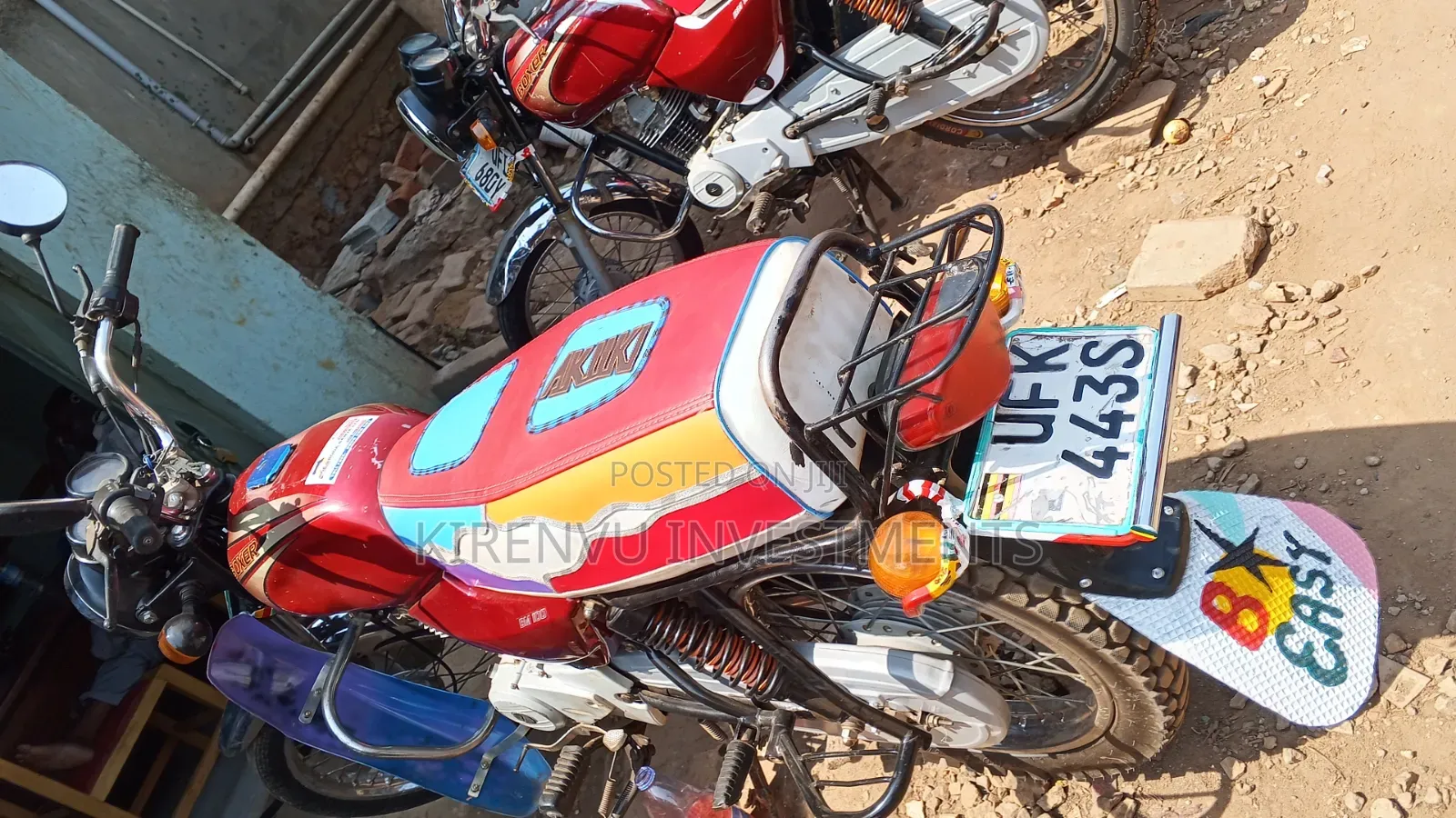 Bajaj Boxer 100 2018 Red