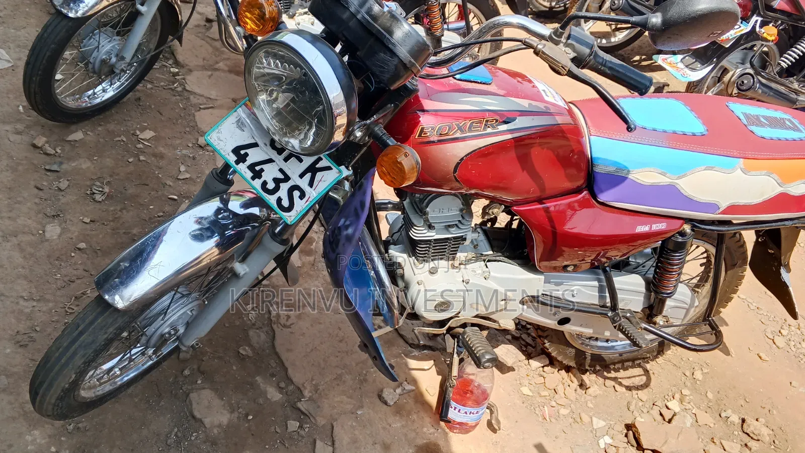 Bajaj Boxer 100 2018 Red