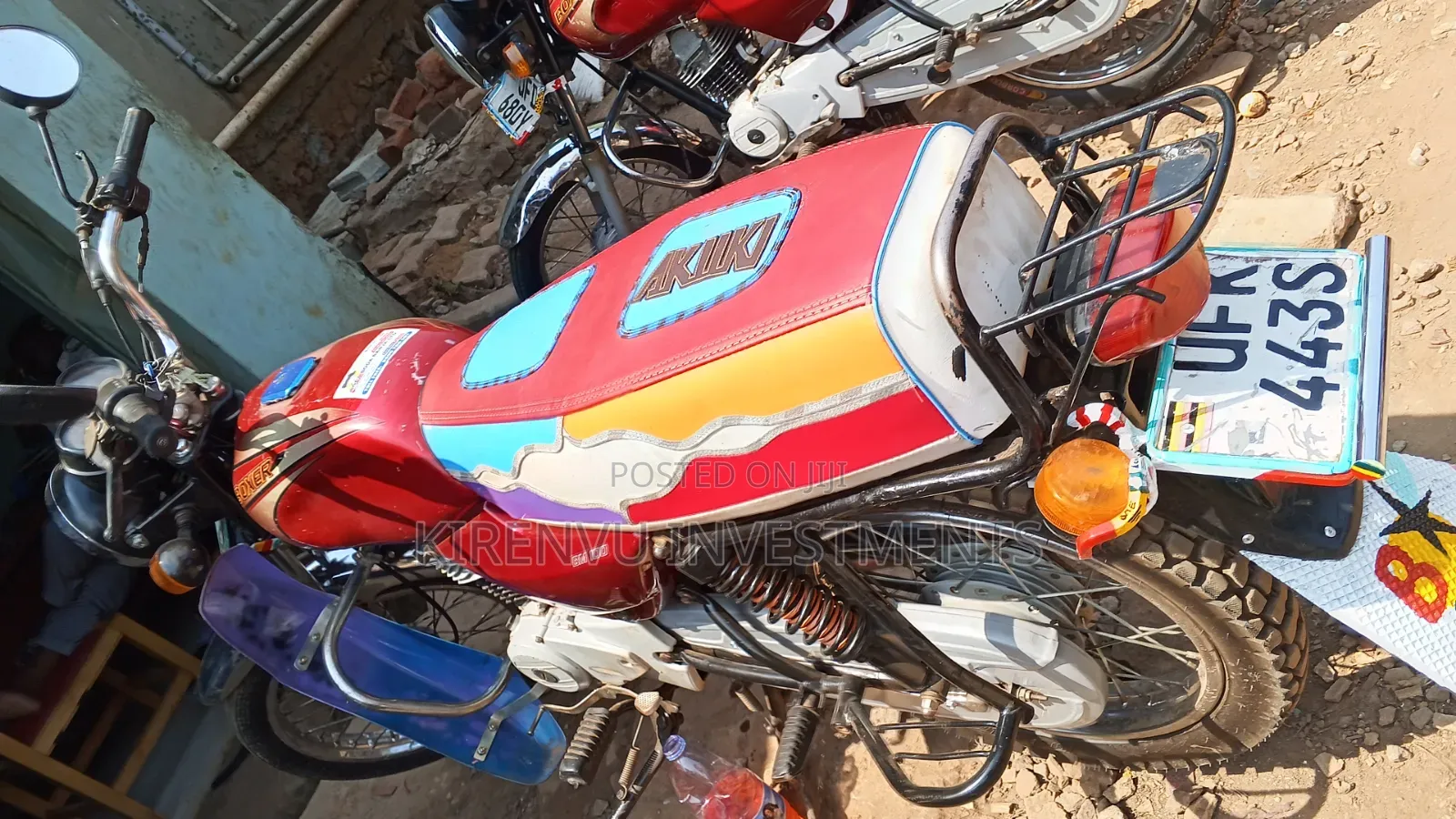 Bajaj Boxer 100 2018 Red