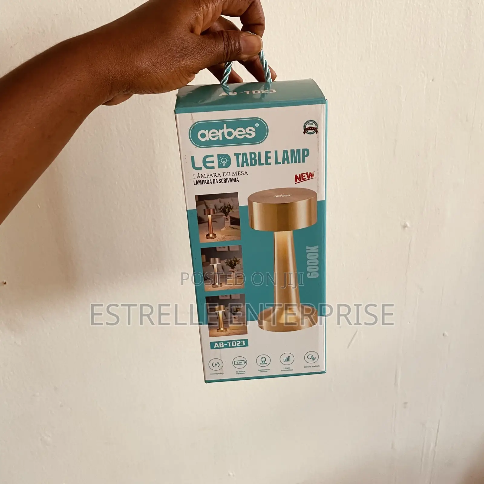 Rechargeable Touch Table Lamp