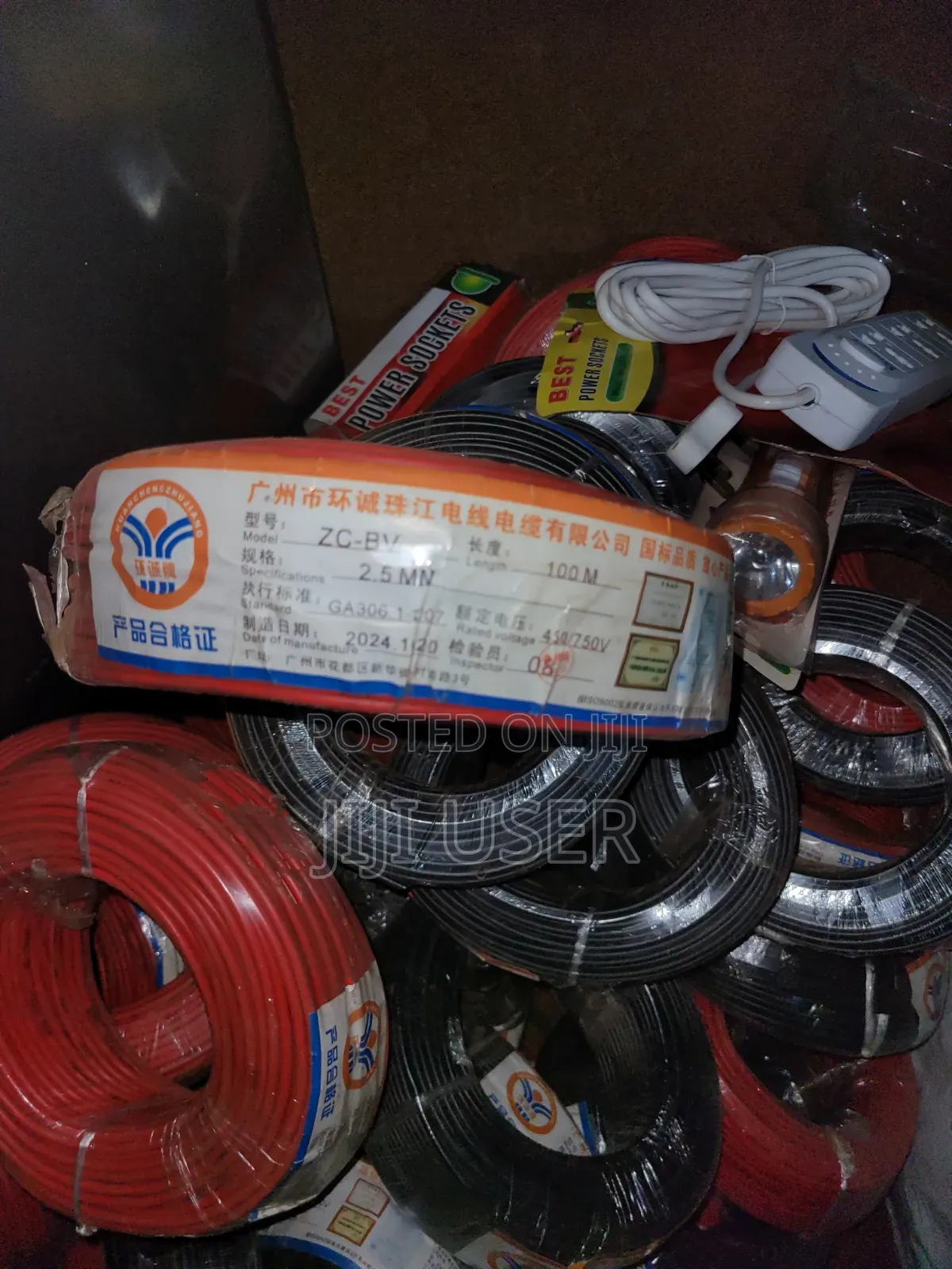 Electrical Cables 1.5mm and 2.5mm