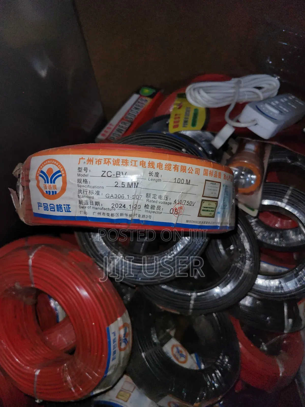 Electrical Cables 1.5mm and 2.5mm