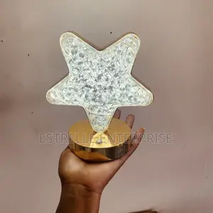 Star Crystal Rechargeable Table Lamp