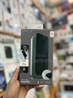 Levelo Armorx 3d Privacy Screen Protector for iPhone 17 Promax
