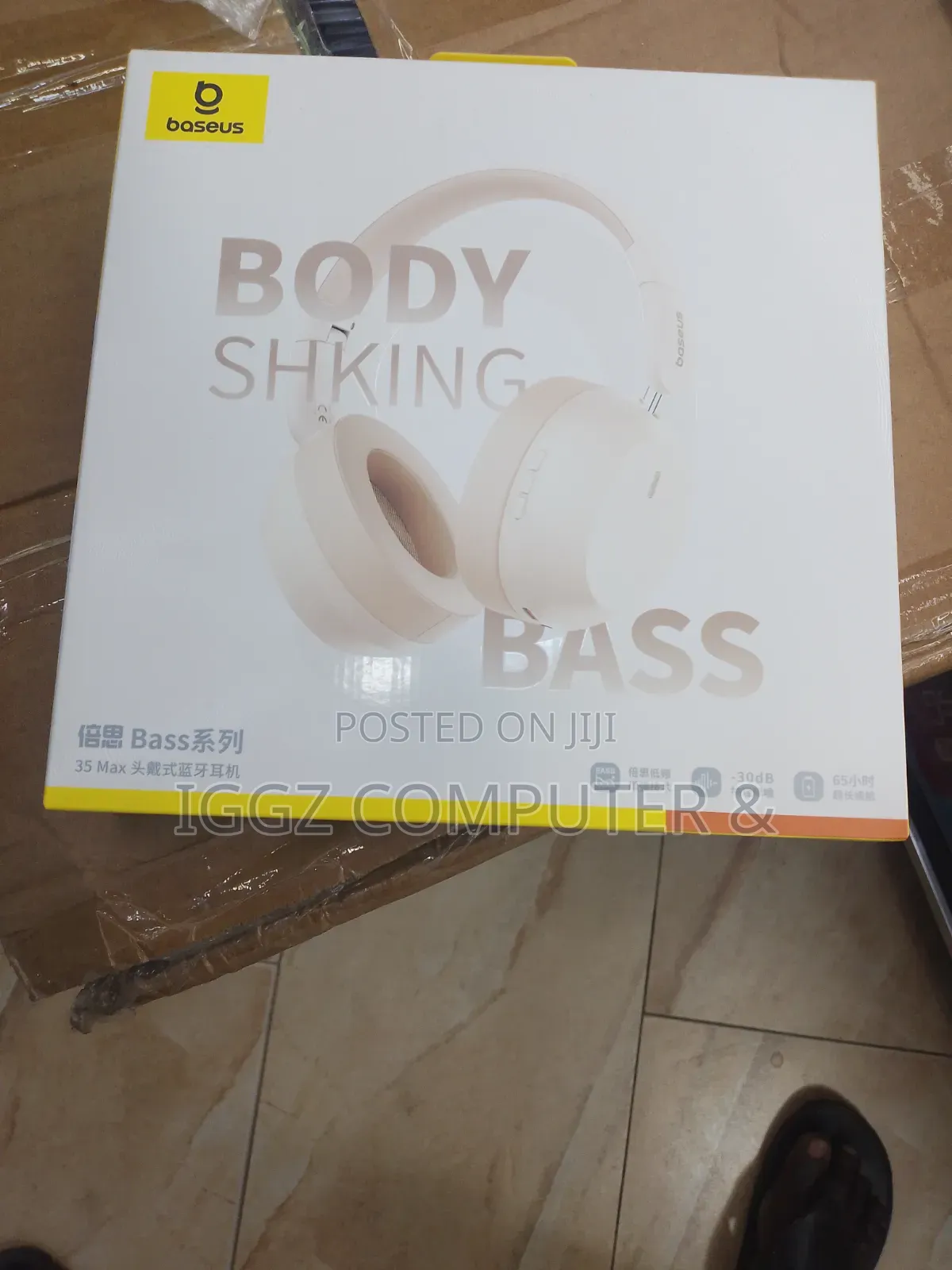 Baaeus Body Shking Wireless Headphones
