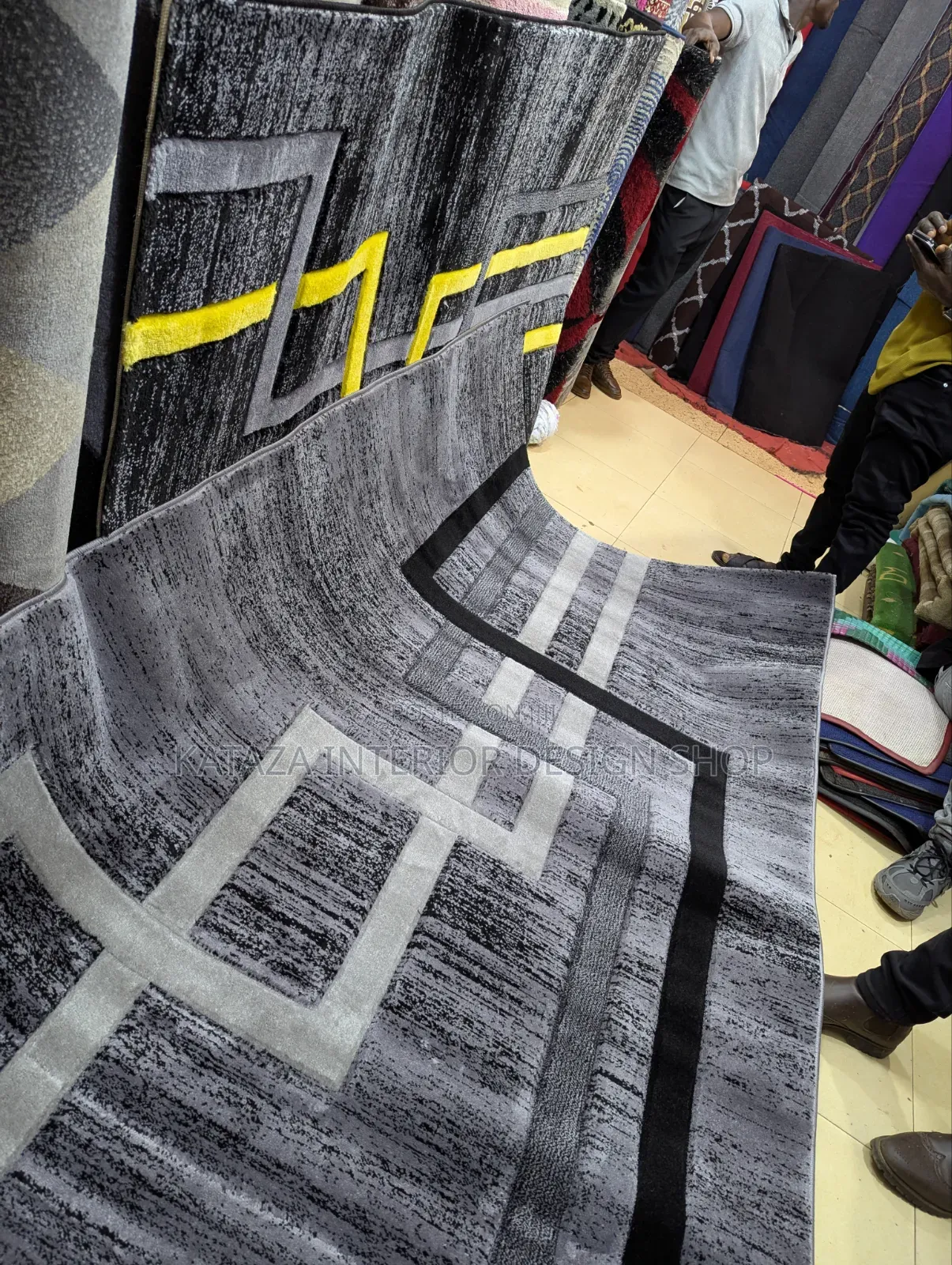 Light Gray Paris Centre Carpet