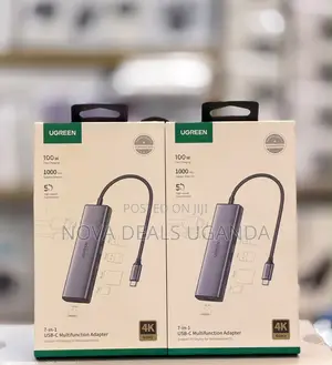 Ugreen 7-In1 Usb-C Multifunction Adapter With Gigabit Ethernet-100w