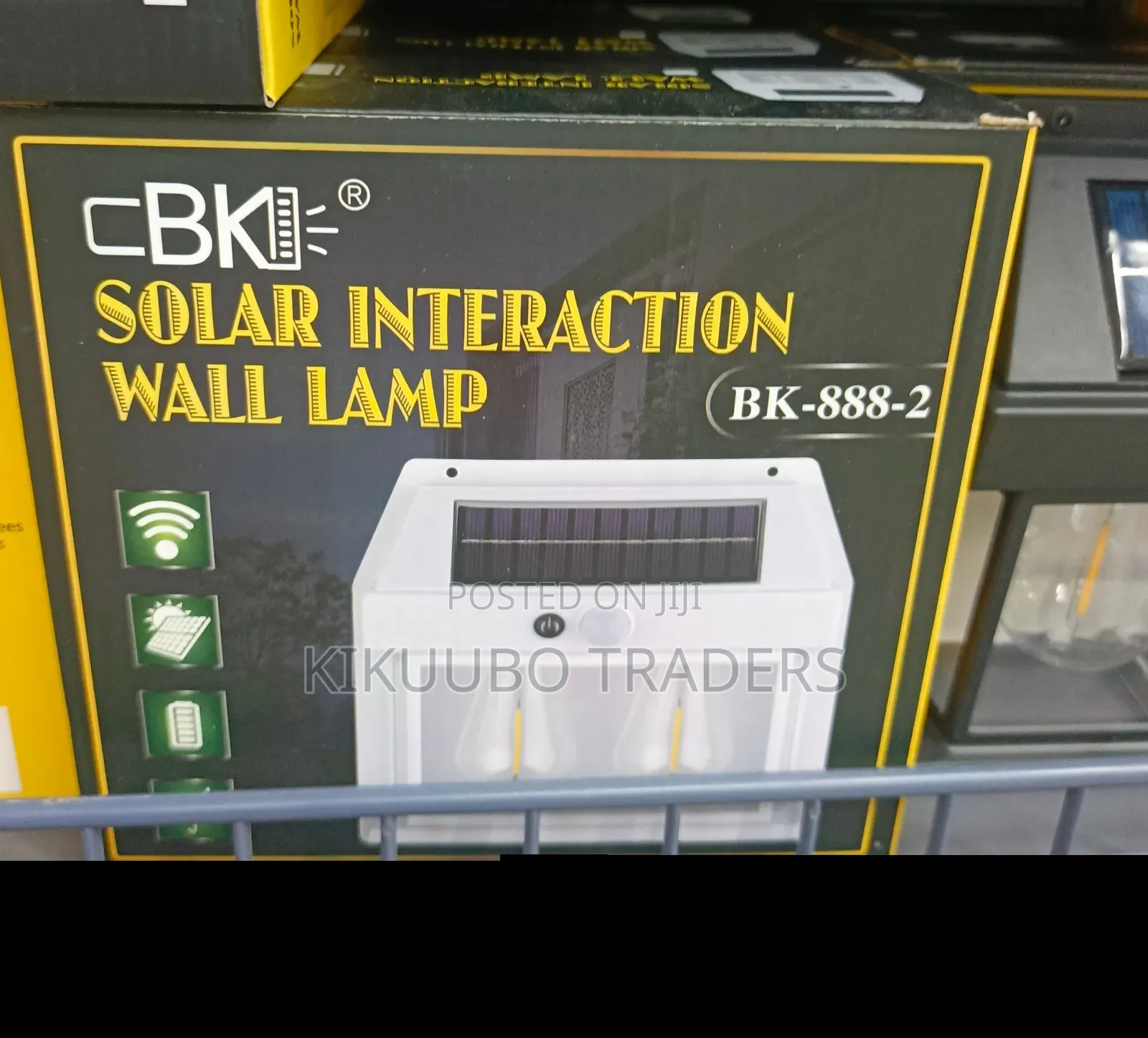 Motion-Activated Outdoor Wall Lamp