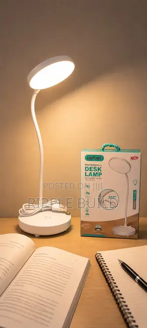 Aerbes Ab-Td111 Portable Led Desk Lamp, 1200mah Rechargeable