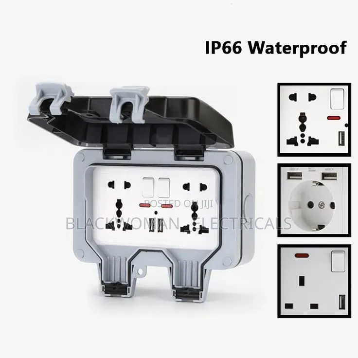 Outdoor Waterproof Socket (Premium Quality)