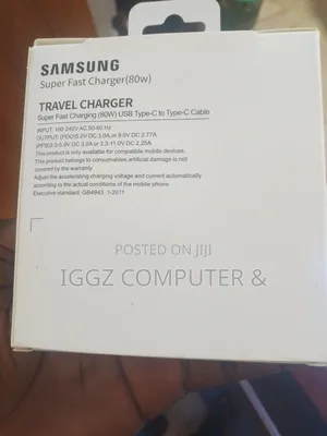 Samsung 80 Watts Super Charger