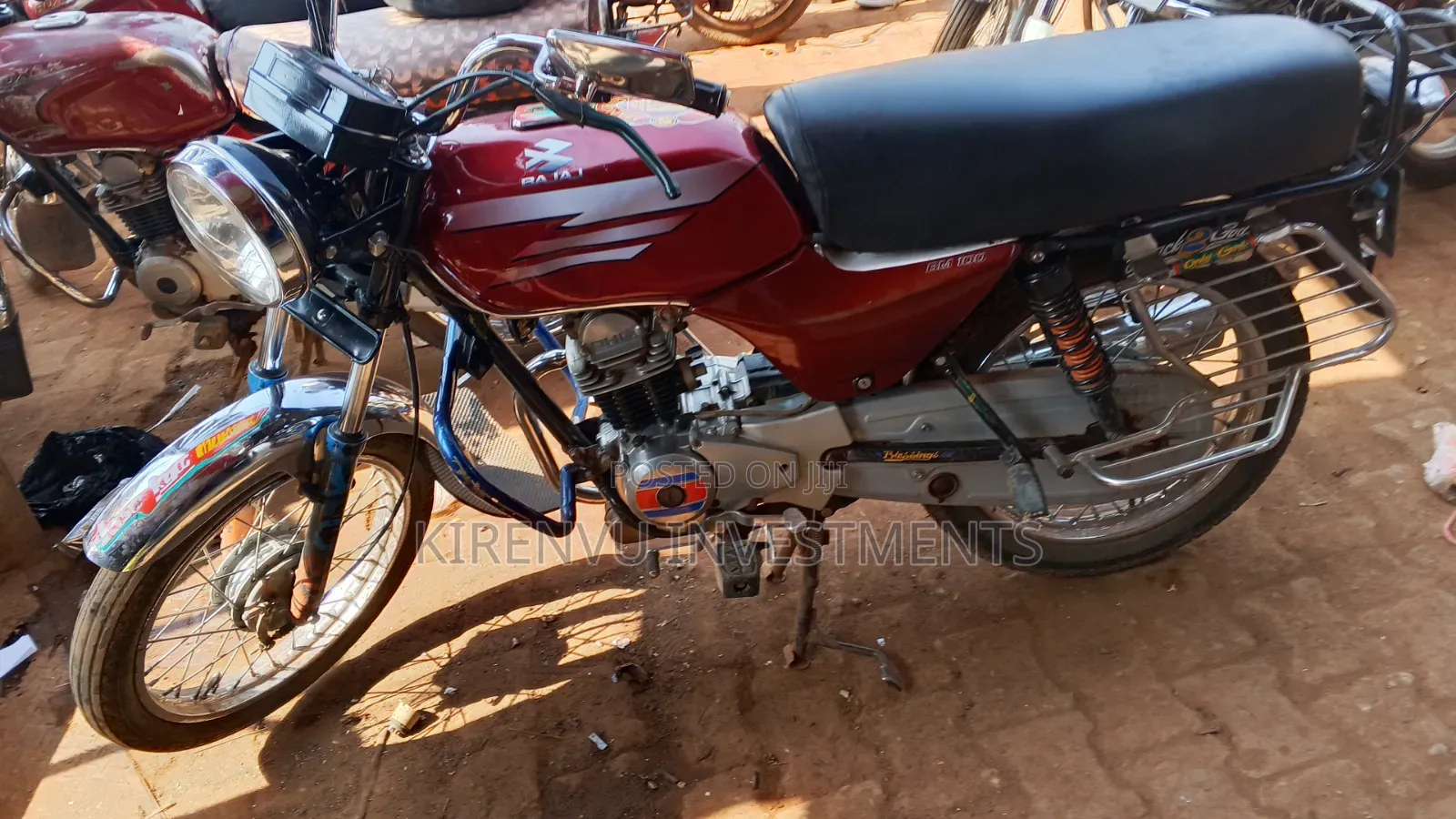 Bajaj Boxer 100 2018 Red