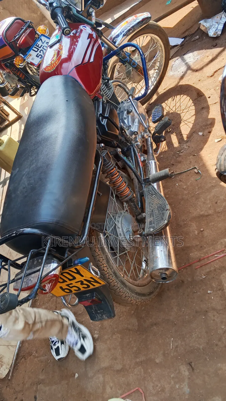 Bajaj Boxer 100 2018 Red