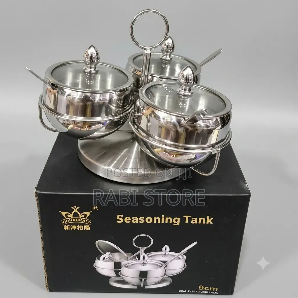 Seasoning Set Kit , Stainless Steel, 3