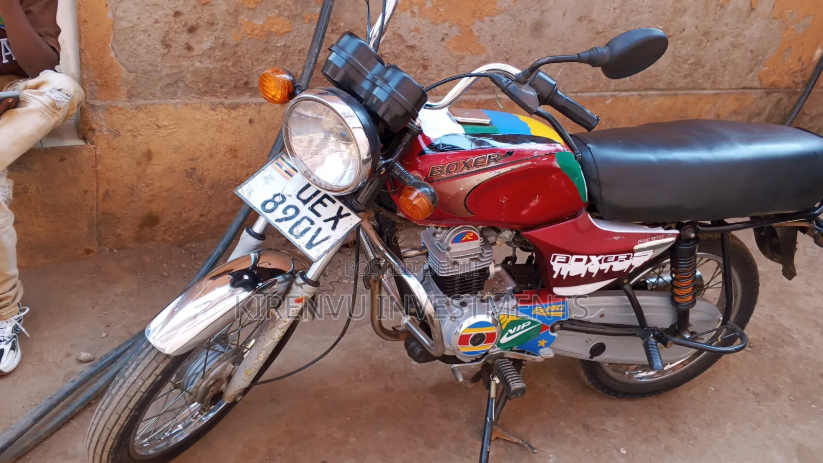 Bajaj Boxer 100 2018 Red