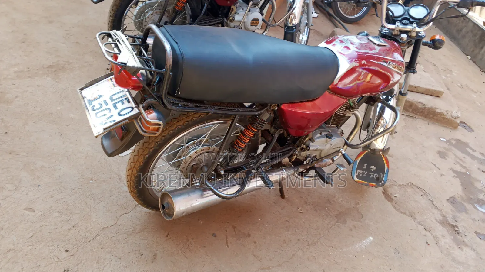 Bajaj Boxer 100 2018 Red