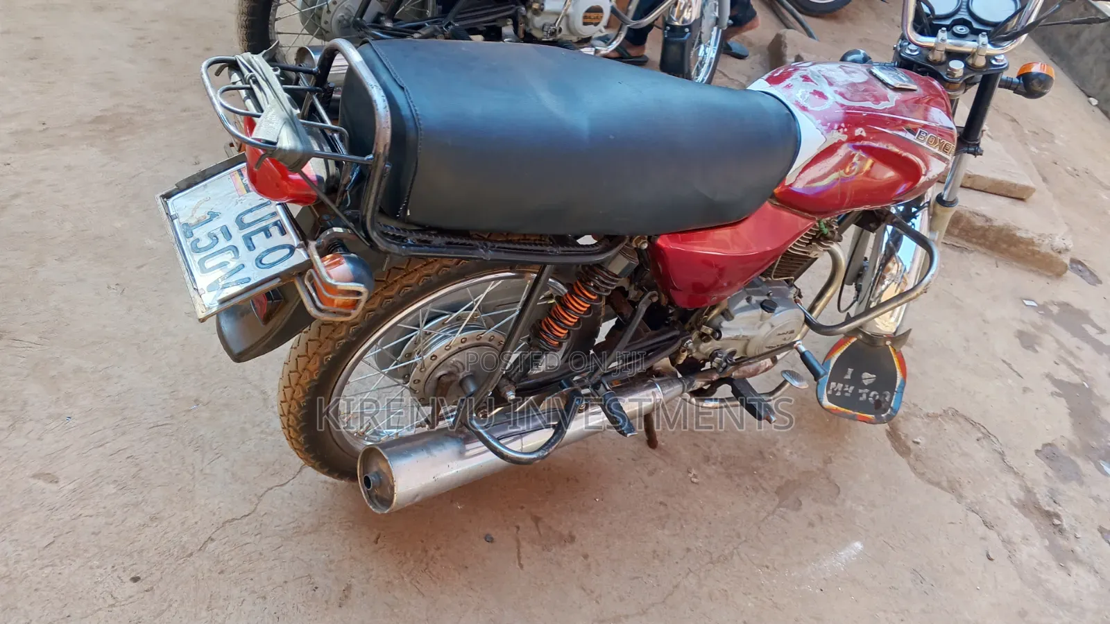 Bajaj Boxer 100 2018 Red