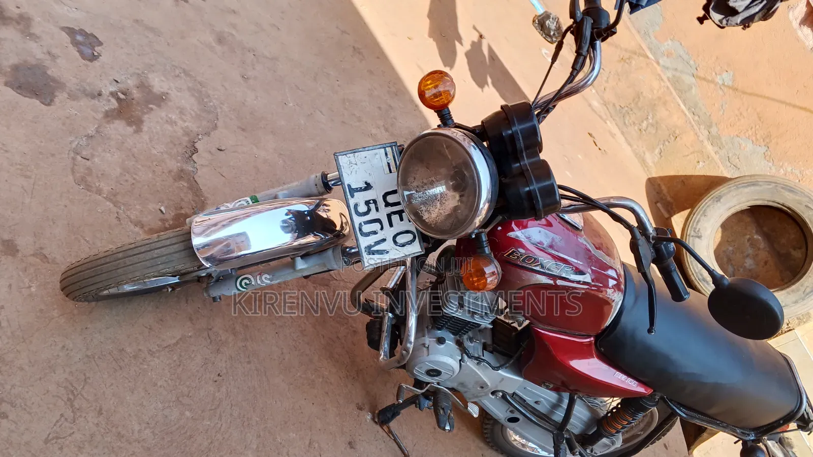 Bajaj Boxer 100 2018 Red
